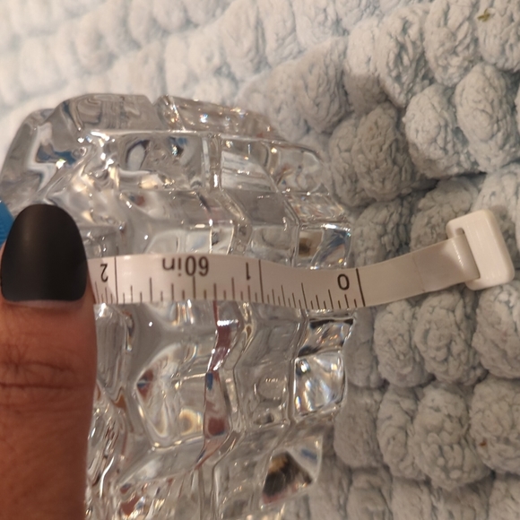 VINTAGE Crystal Jewelry Box | Heart Shaped Trinket Box - Picture 13 of 14